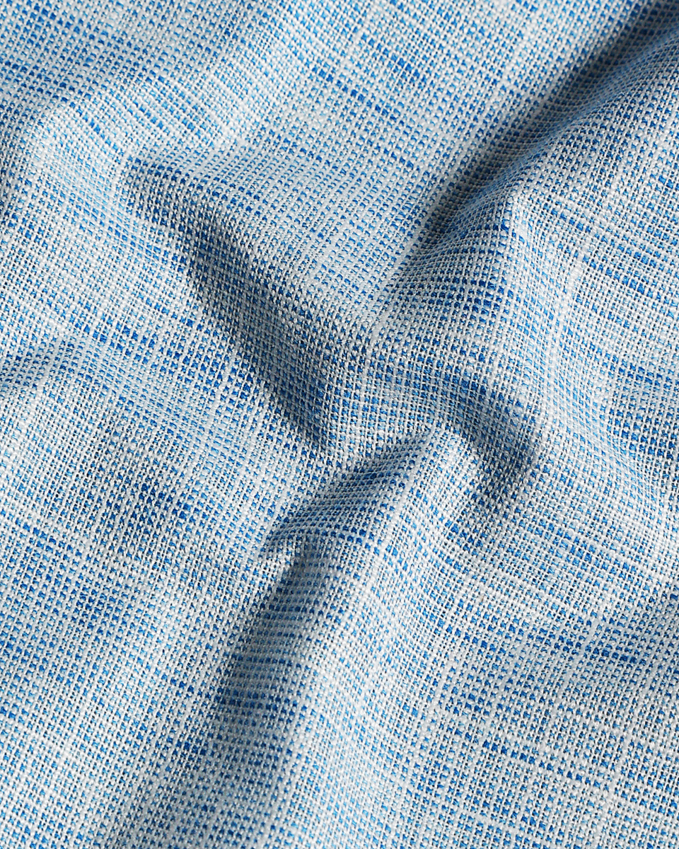 Classic Linen Ice Blue Colour Men's Shirt