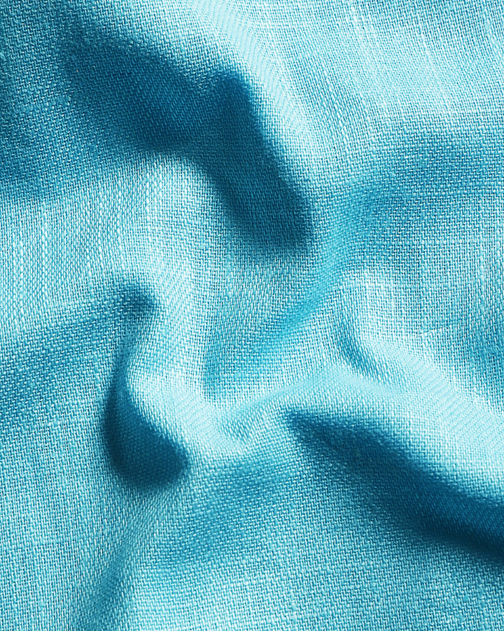 Premium Linen Light Sky Men Shirt