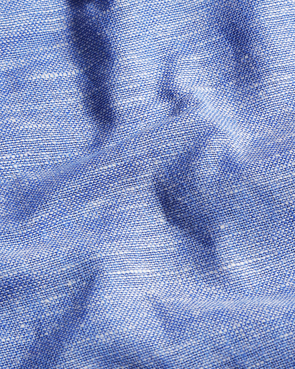 Classic Linen Sky Blue Colour Men's Shirt