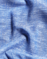 Classic Linen Sky Blue Men Shirts