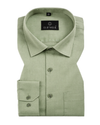 Premium Linen Pastel Green Colour Men Shirt