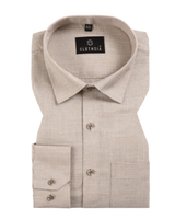 Premium Linen Fawn Colour Men Shirt