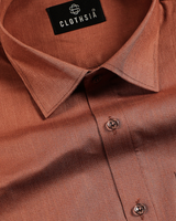 Premium Cotton Coffee Colour Men Shirt