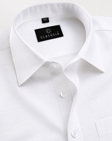 Classic Linen White Shirt for Men