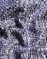 Linen Khadi Midnight Grey Men Shirt