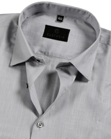 Formal Linen Gray Colour Men Shirts