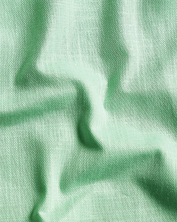 Premium Linen Mint Green Colour Men Shirts