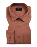 Premium Cotton Coffee Colour Men Shirt